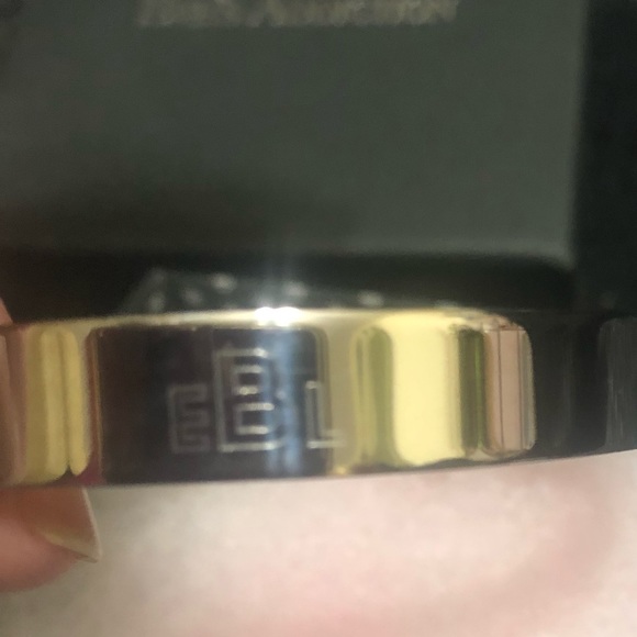 Eve’s Addiction Monogram Bracelet Stainless Steel Initials eBl EBL Personalized - Picture 4 of 4